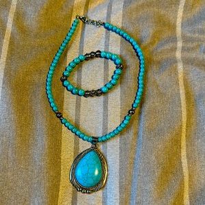 Turquoise Jewelry Set